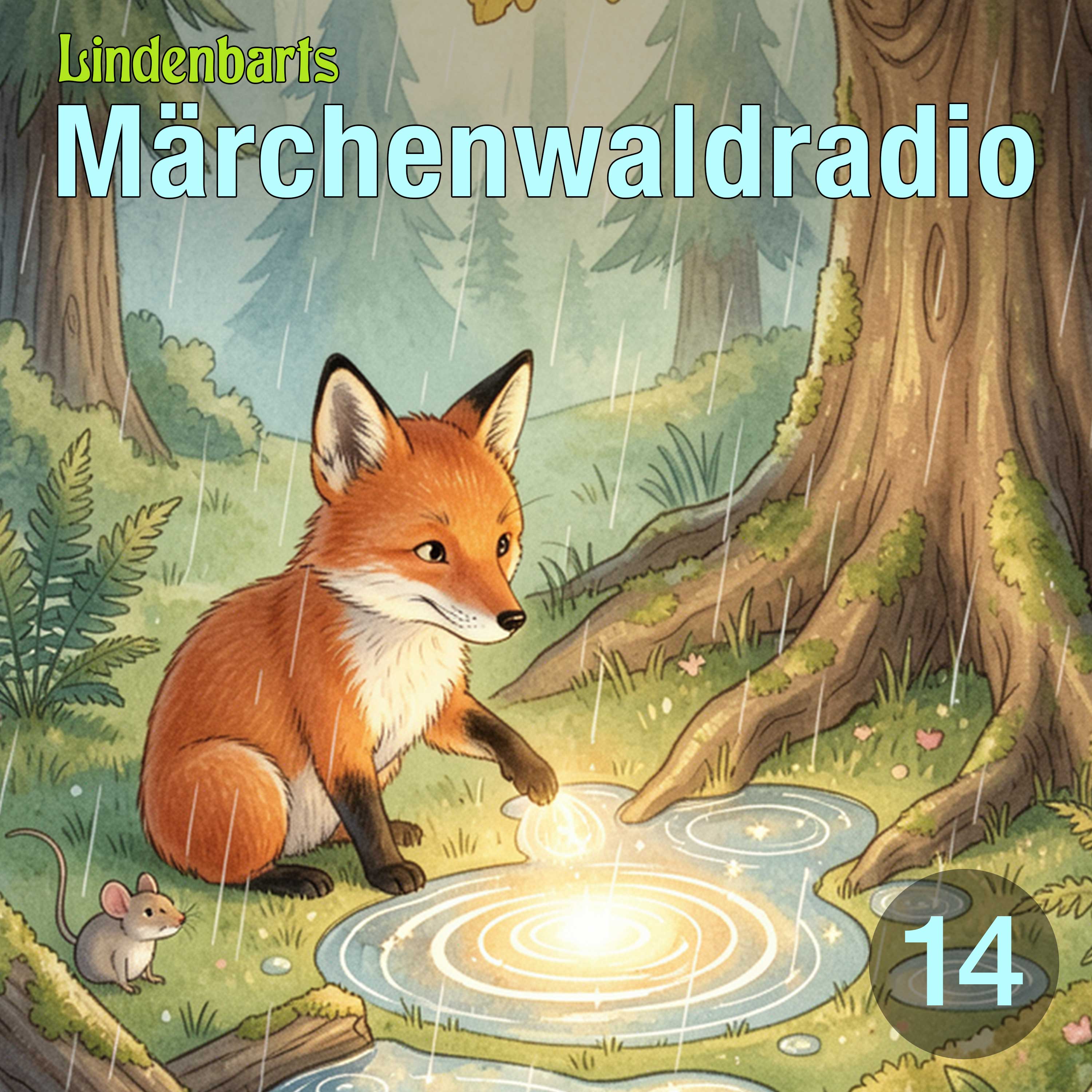Der kleine Fuchs entdeckt die Regen-Musik
